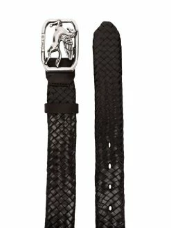 ETRO ceinture en cuir à boucle logo