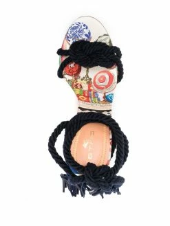 ETRO sandales à brides en corde