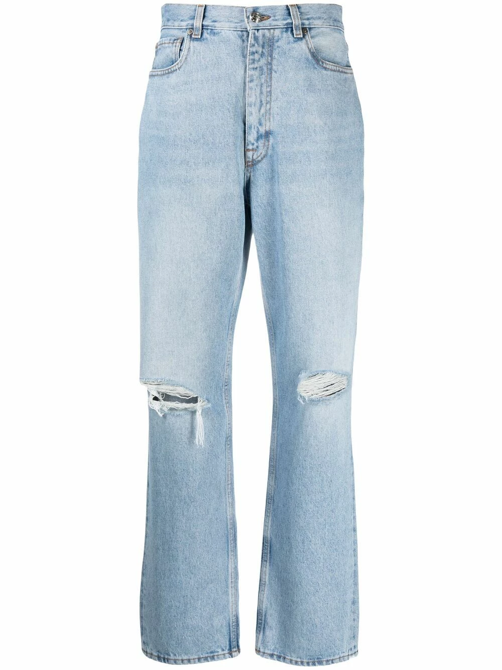 ETRO Jean droit à effet usé Qualité Excellente jeans droits femme 1 ETRO jean droit à effet usé