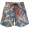 ETRO short de bain à imprimé patchwork