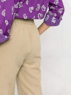 ETRO pantalon court à taille haute