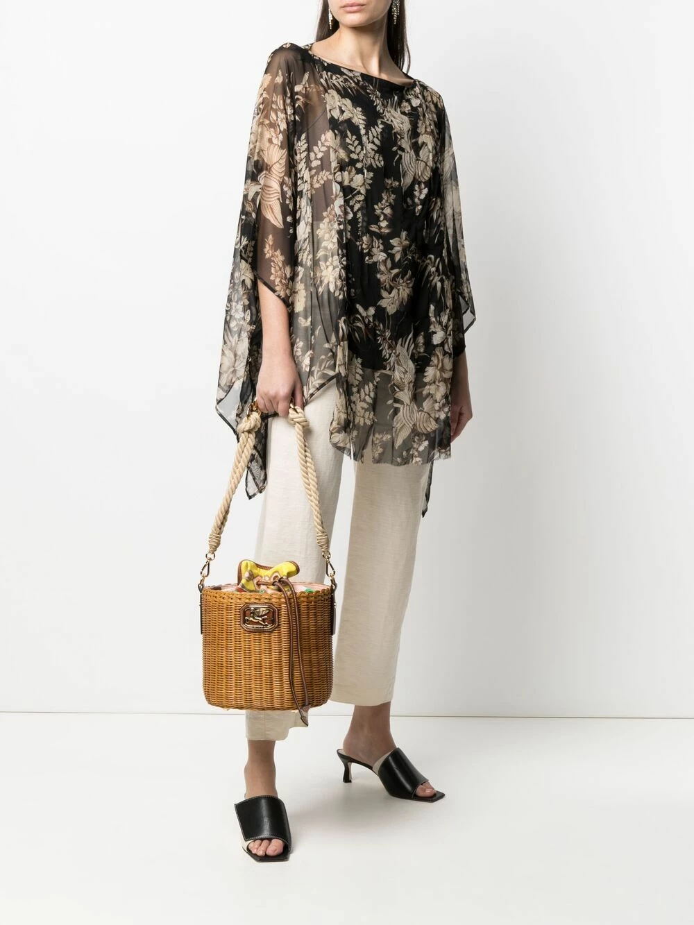 Qualité Supérieure ETRO Tunique en soie à fleurs tuniques & caftans femme 2 ETRO tunique en soie à fleurs