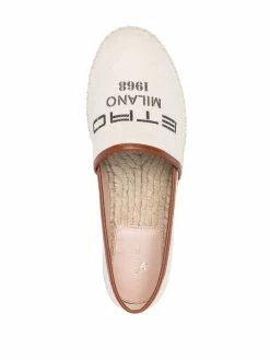 ETRO espadrilles à logo imprimé