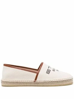 ETRO espadrilles à logo imprimé