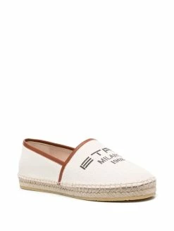 ETRO espadrilles à logo imprimé