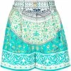 ETRO short en soie à motif cachemire