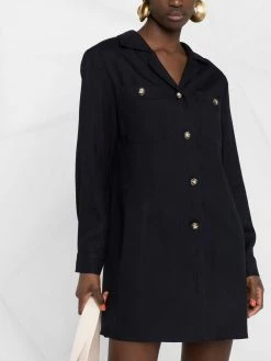 ETRO robe-chemise à boutons décoratifs