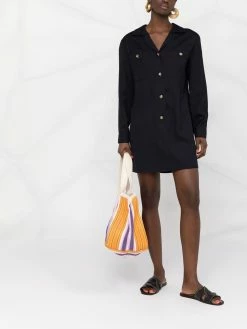 ETRO robe-chemise à boutons décoratifs