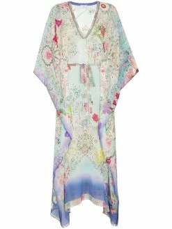 ETRO caftan Los Angeles à fleurs