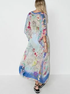 ETRO caftan Los Angeles à fleurs