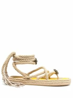 ETRO sandales à détails de cordes