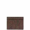 ETRO porte-cartes à imprimé cachemire