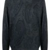 ETRO pull à imprimé cachemire