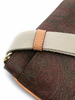 ETRO sac porté épaule à imprimé cachemire