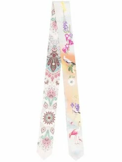ETRO foulard fin à imprimé abstrait