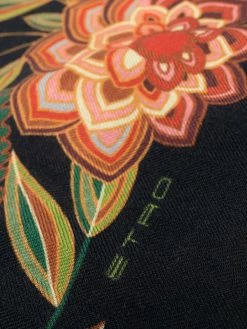 ETRO écharpe à fleurs