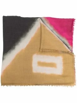 ETRO écharpe en maille colour block