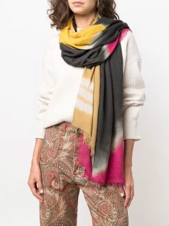 ETRO écharpe en maille colour block