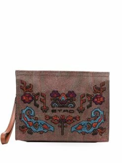 ETRO trousse de toilette à motif cachemire