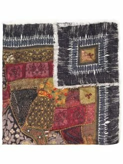 ETRO châle à imprimé patchwork