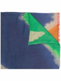 ETRO écharpe à effet tie-dye