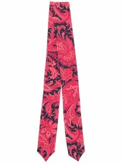 ETRO écharpe en soie à imprimé baroque