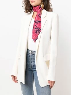 ETRO écharpe en soie à imprimé baroque