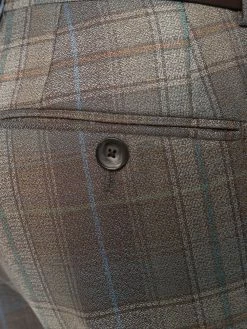 ETRO costume à carreaux