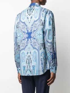 ETRO chemise à motif cachemire