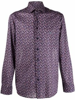 ETRO chemise à imprimé cachemire