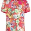 ETRO polo à fleurs