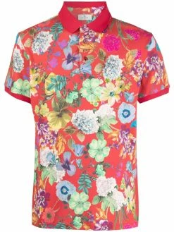 ETRO polo à fleurs