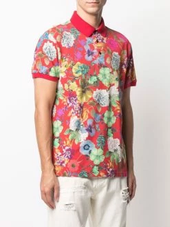 ETRO polo à fleurs