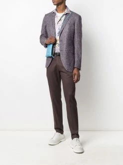 ETRO chemise en soie à fleurs