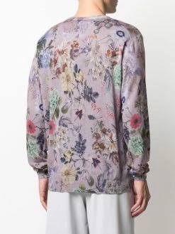 ETRO pull à fleurs