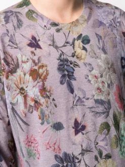 ETRO pull à fleurs