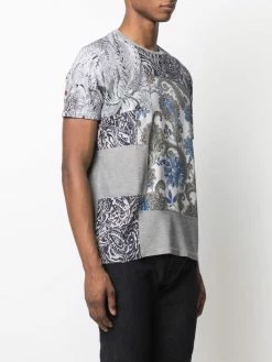 ETRO t-shirt à motif cachemire