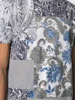 ETRO t-shirt à motif cachemire