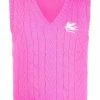 ETRO gilet Pegaso en maille