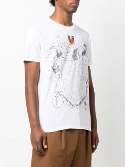 ETRO t-shirt à slogan brodé