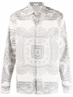 ETRO chemise à motif cachemire