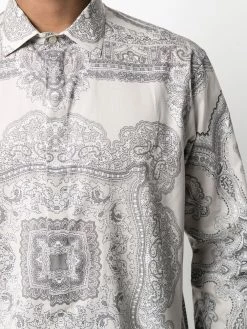 ETRO chemise à motif cachemire