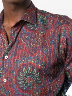 ETRO chemise à imprimé cachemire