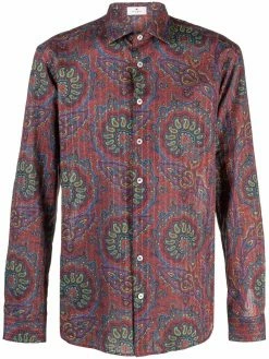 ETRO chemise à imprimé cachemire