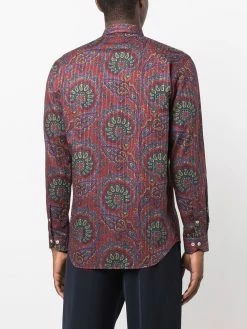 ETRO chemise à imprimé cachemire