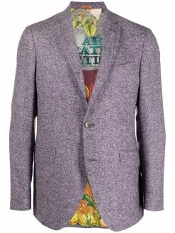 ETRO blazer à simple boutonnage