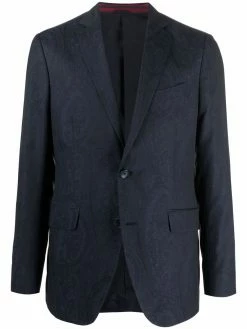 ETRO blazer à motif cachemire