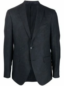 ETRO blazer à simple boutonnage