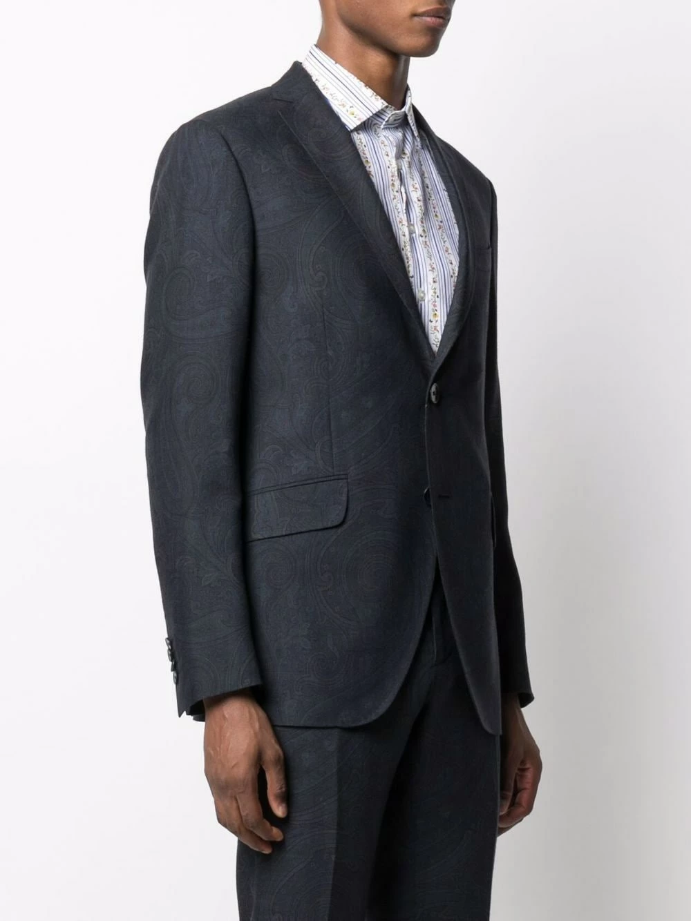 ETRO Rabais Blazer à simple boutonnage blazers homme 3 ETRO blazer à simple boutonnage