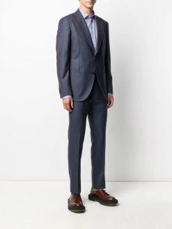 ETRO costume à fines rayures